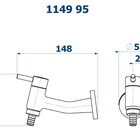 Torneira Para Tanque E Jardim Slim Grafite Escovado Fani