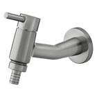 Torneira Para Tanque E Jardim Slim Grafite Escovado Fani