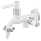 Torneira Para Tanque E Maquina 1/4 Volta Alavanca - Branco