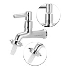 Torneira Para Tanque Jardim C/ Bico Alavanca Metal 1/4v Luxo