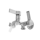 Torneira para Tanque/Jardim com Bico (Saída Dupla) - Volante