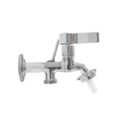 Torneira para Tanque/Jardim com Bico (Saída Dupla) - Volante