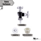 Torneira Para Tanque Jardim Preta Preto Fosco C-31