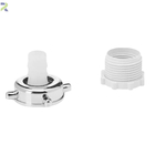 Torneira Para Tanque Ou Jardim Quintal Cromada Metal Bico Abs