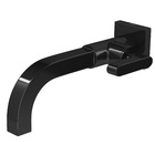 Torneira para Parede de Banheiro Bica Reta Fixa Black Noir Soul Deca