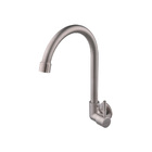 Torneira Parede Bica Para Cozinha ¼ De Volta Inox Escovado