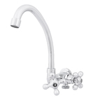 Torneira para Parede de Cozinha Bica Alta Cromado 3159 Forusi