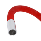 Torneira para Parede de Cozinha Bica Alta Flexível Vermelha Colors Delinia