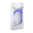 Torneira para Parede de Cozinha Bica Alta Cromada e Azul Colors Flex Delinia