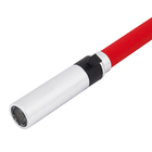 Torneira para Parede de Cozinha Bica Alta Cromado e Vermelho Doc Docol