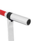 Torneira para Parede de Cozinha Bica Alta Cromado e Vermelho Doc Docol