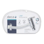 Torneira para Parede de Cozinha Bica Reta Cromado Link Deca