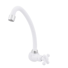 Torneira para Parede de Cozinha Bica Alta Branco Marujá Viqua
