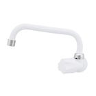 Torneira para Parede de Cozinha Bica em U Branco Marujá Viqua