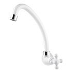 Torneira para Parede de Cozinha Bica Alta Branco Marujá Viqua