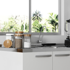 Torneira para Parede de Cozinha Bica Alta Cromado Niterói Delinia