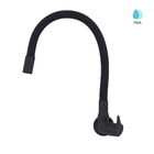 Torneira para Parede de Cozinha Bica Alta Preta CollorFlex Romar