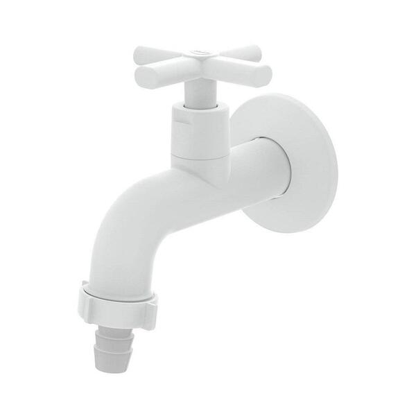 Torneira Parede Multiuso Blukit Lume Curta Branca