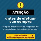 Torneira Parede Preta Provençal Banheiro Lavabo Cozinha Gourm