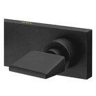 Torneira Parede Prima Acionamento Lateral Preto Fosco Fani