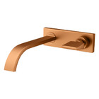 Torneira Parede Prima Acionamento Lateral Rose Gold Fani