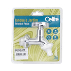 Torneira para Parede de Tanque Bica Baixa Cromado Up Celite