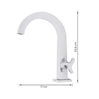 Torneira para Pia de Banheiro Bica Alta Cromada Paty Sensea