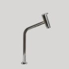 Torneira Pia Banheiro Alta Curvada Longa Slim Sofisticada Cro