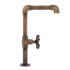 Torneira para Pia de Banheiro Bica Alta Preta Fosca Simon Sensea