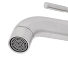 Torneira para Pia de Banheiro Bica Baixa Escovada Stoc