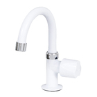 Torneira para Pia de Banheiro Bica Alta Branco Foz Viqua