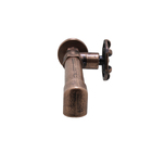 Torneira Pia Banheiro Industrial Rustico Parede Cobre Velho