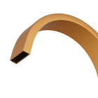 Torneira para Pia de Banheiro Bica Alta Fixa Rose Gold Prima Fani