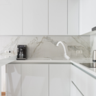 Torneira Pia Cozinha Alta Branco