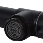 Torneira Pia Cozinha Bancada Gourmet 2 Jatos Preto Mate