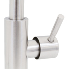 Torneira para Pia de Cozinha Bica Alta Escovada Steel Stoc