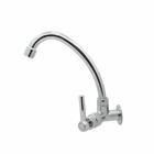 Torneira Pia Cozinha Bica Móvel Arejador 1/4v Cromado Parede