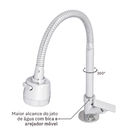 Torneira para Pia de Cozinha Bica Alta Cromada Gourmet Flex Delinia