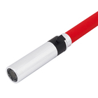 Torneira para Pia de Cozinha Bica Alta Cromado e Vermelho Doc Docol