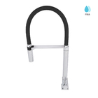 Torneira para Pia de Cozinha Bica Alta Cromado e Preto Doc Docol