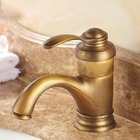 Torneira Pia Cuba Banheiro Lavabo Monocomando Bronze Baixa