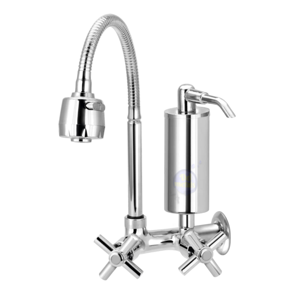 Torneira Pia Gourmet Cozinha Parede Com Filtro Super Luxo Del