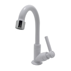 Torneira Pia Lavatório Mesa Bica Móvel Branco 1/4v Abs