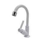 Torneira Pia Lavatório Mesa Bica Móvel Branco 1/4v Abs