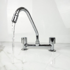 Torneira Pia Misturador Cozinha Bancada Luxo Cromado 1/4v