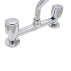 Torneira Pia Misturador Cozinha Bancada Luxo Cromado 1/4v