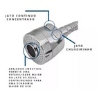 Torneira Pia Parede Tubo Gourmet C35 Bm C90 Água Fria Ref. 30