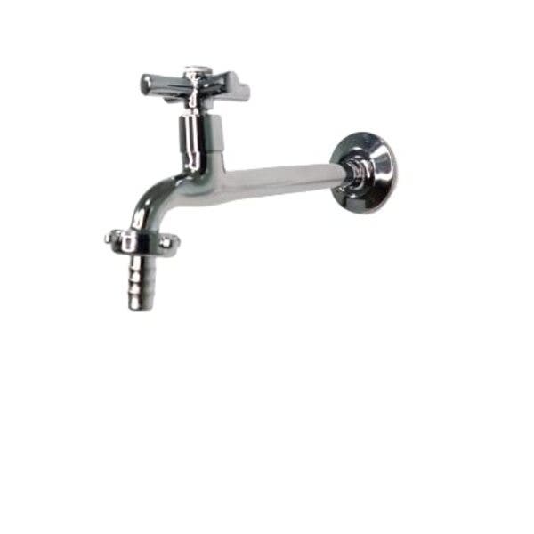 Torneira Pia/tanque Metal 1158 20cm C/bico Cromado Metal 1/4 Volta Del ...