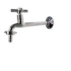 Torneira Pia/tanque Metal 1158 20cm C/bico Cromado Metal 1/4