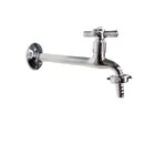 Torneira Pia/tanque Metal 1159 20cm C/bico Cromado1/4 Volta